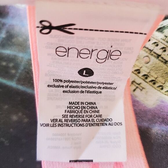 ENERGIE T-Back Shirt Size L - Picture 4 of 6